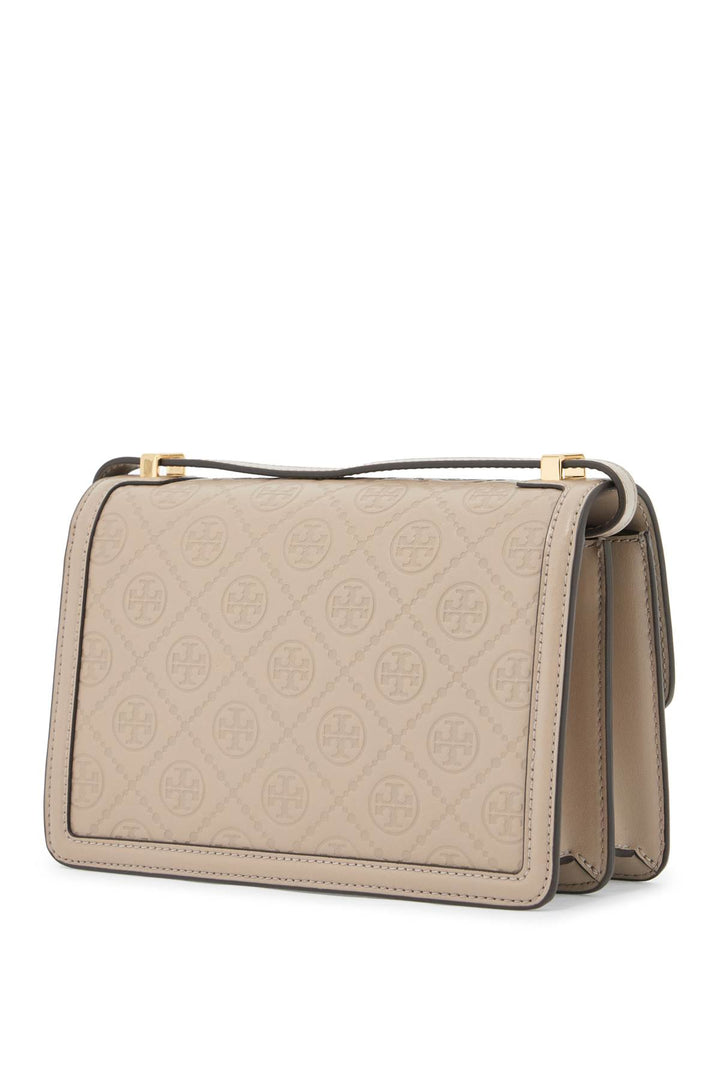 Tory Burch leather t monogram shoulder bag