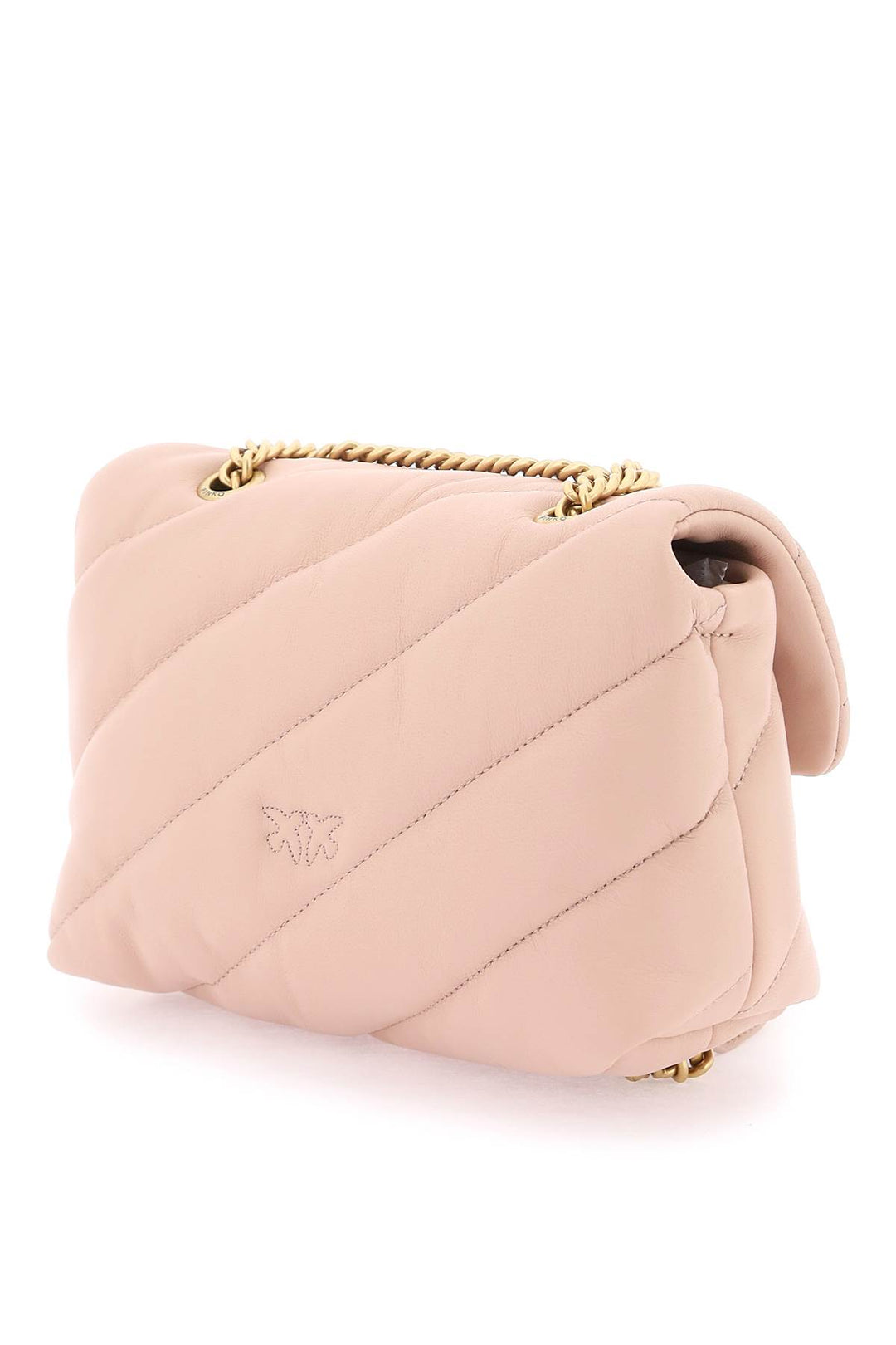 Pinko Love Mini Puff Maxi Quilt Bag   Rosa