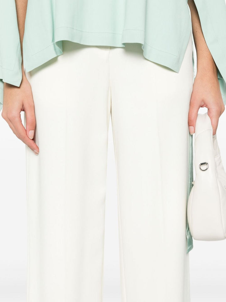 Erika Cavallini Semi Couture Trousers White