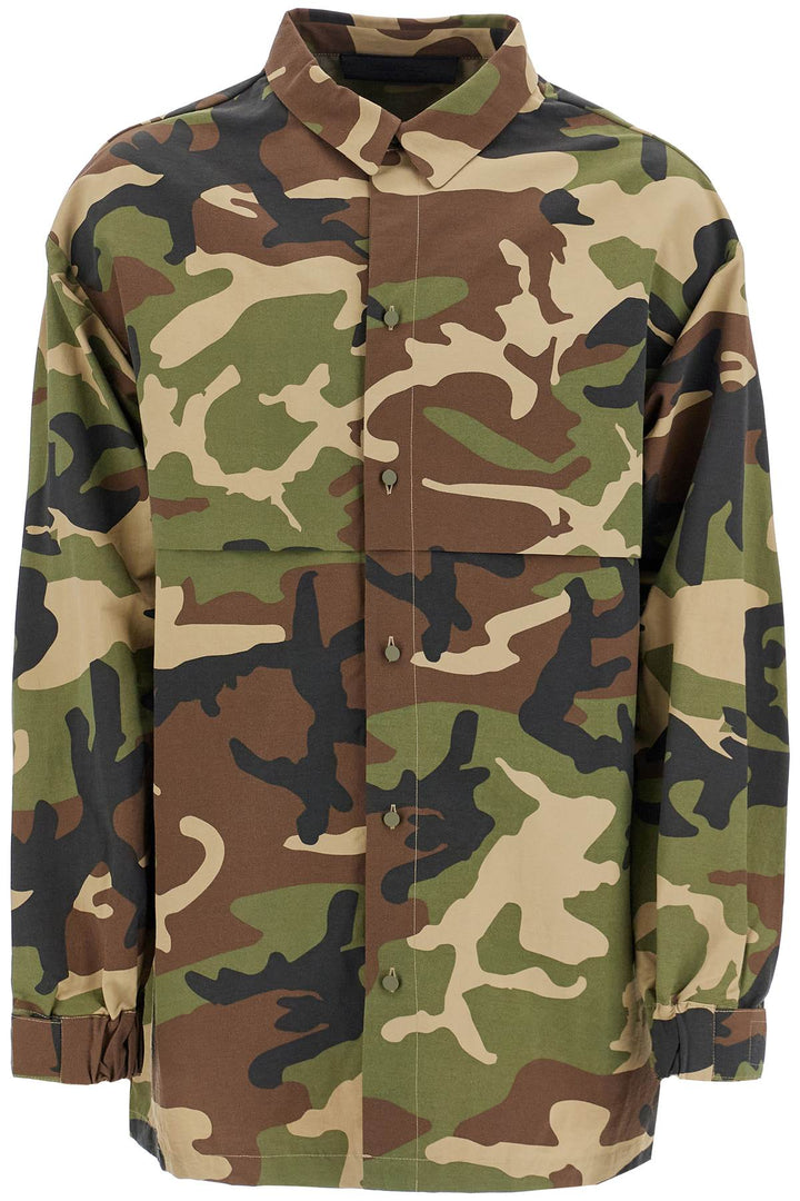 Fear Of God ESSENTIALS camouflage overshirt