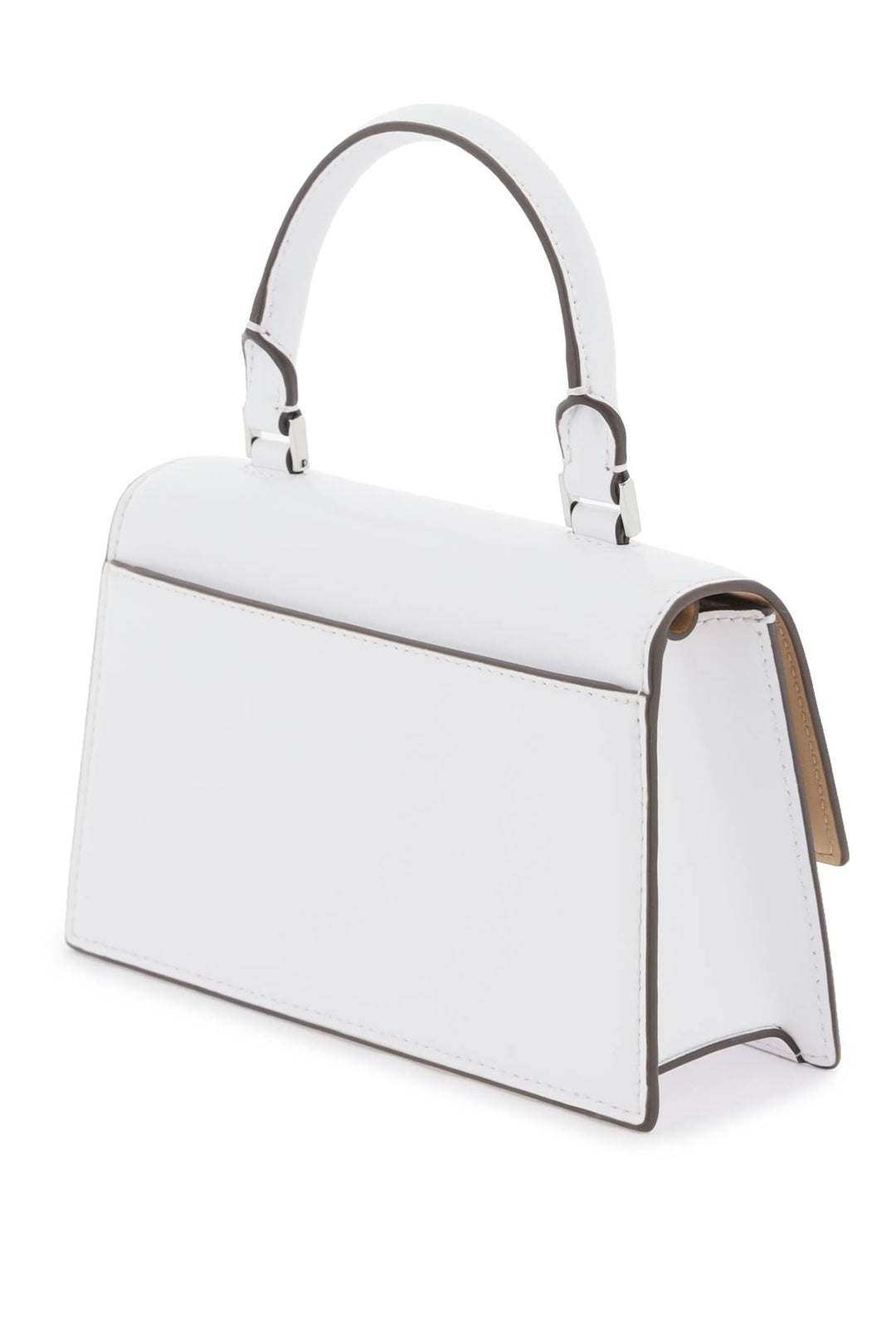 Tory Burch 'Bon Bon' Top Handle Mini Bag   Bianco
