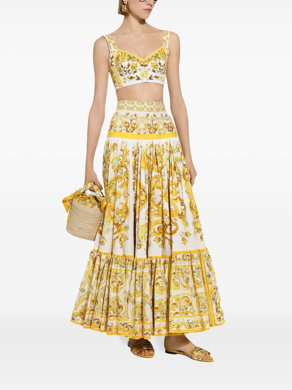 Dolce & Gabbana Majolica Skirt