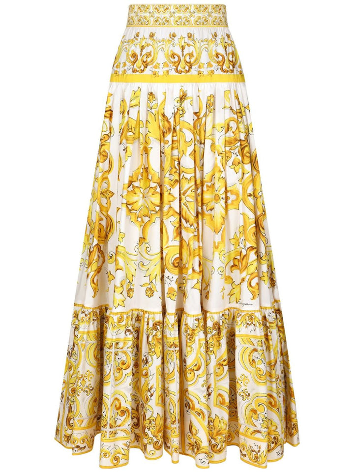 Dolce & Gabbana Majolica Skirt