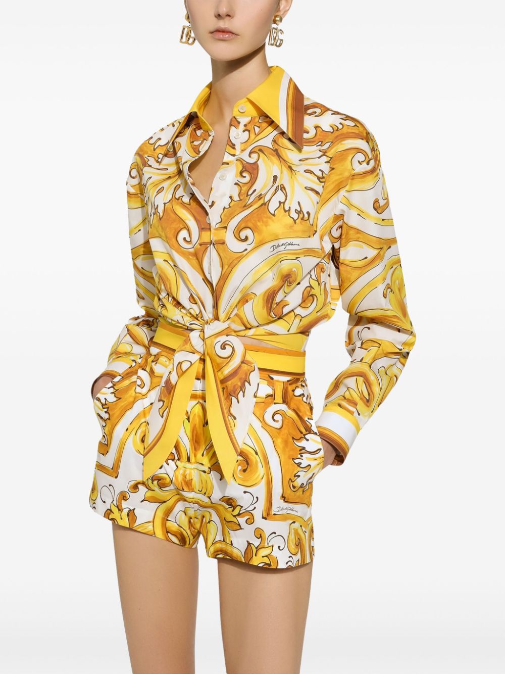 Dolce & Gabbana Majolica Shirt