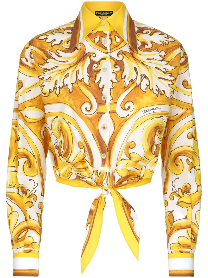 Dolce & Gabbana Majolica Shirt