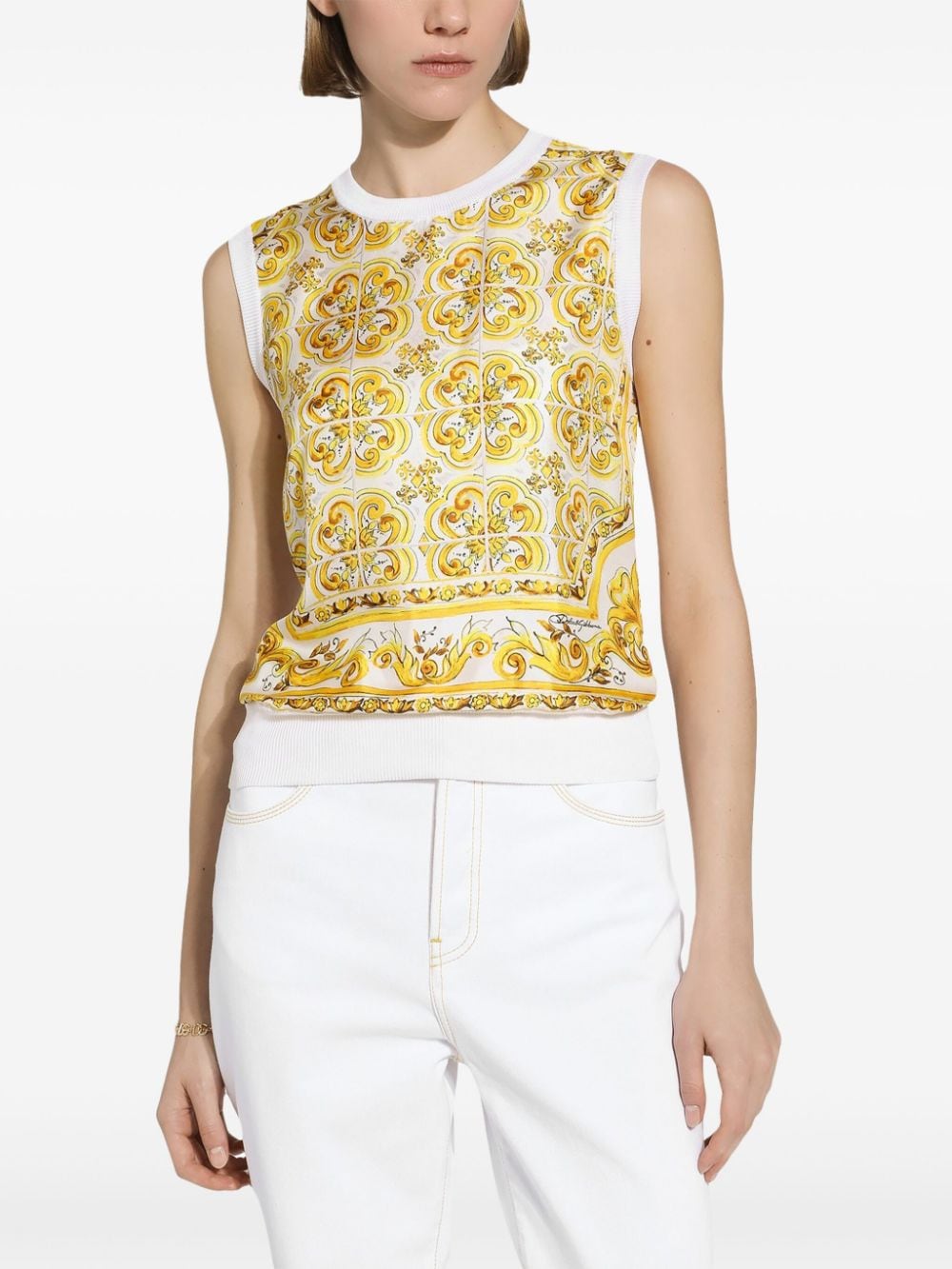 Dolce & Gabbana Majolica Top