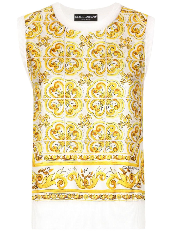 Dolce & Gabbana Majolica Top