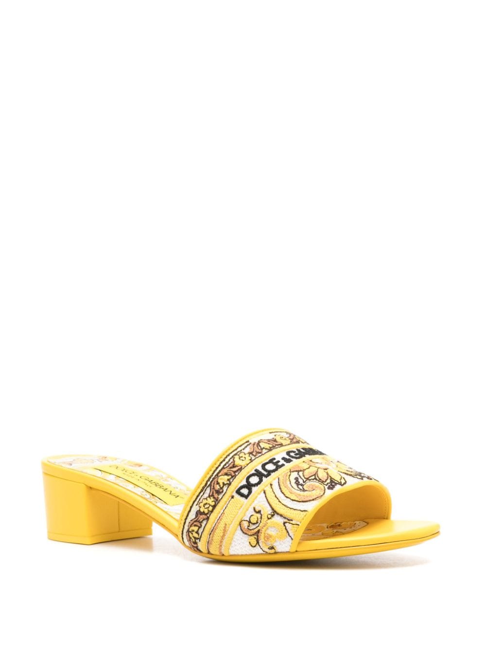 Dolce & Gabbana Sandals Yellow