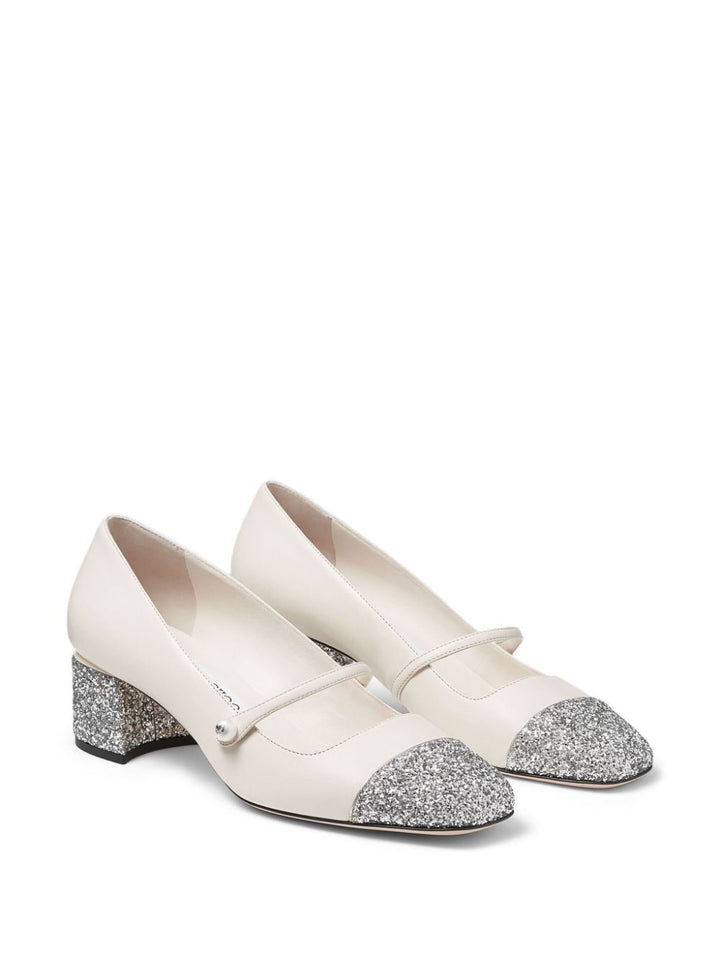 Jimmy Choo Glitter mary jane Pumps