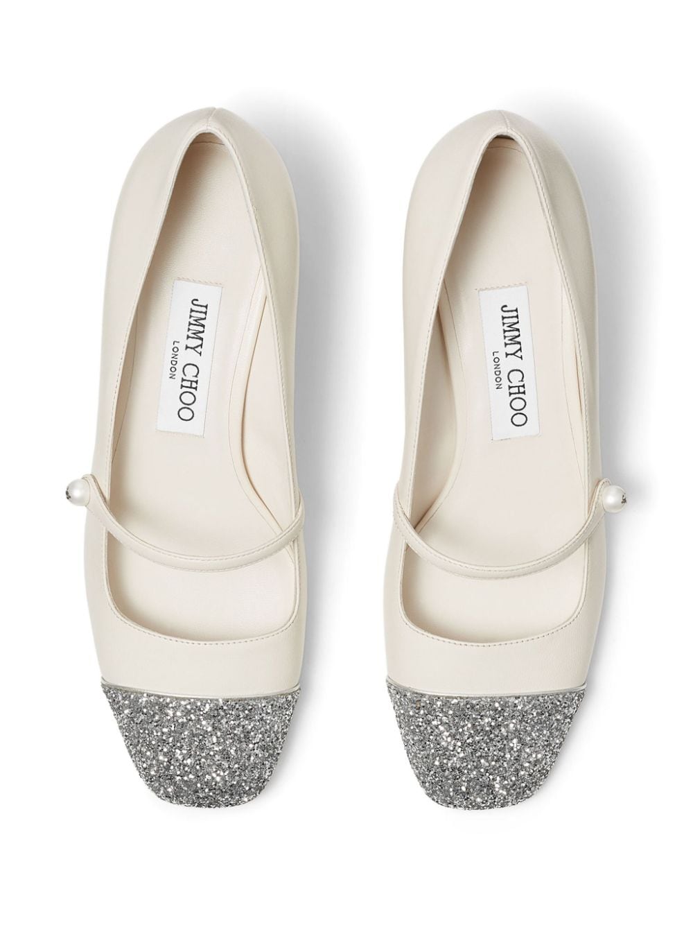 Jimmy Choo Glitter mary jane Pumps