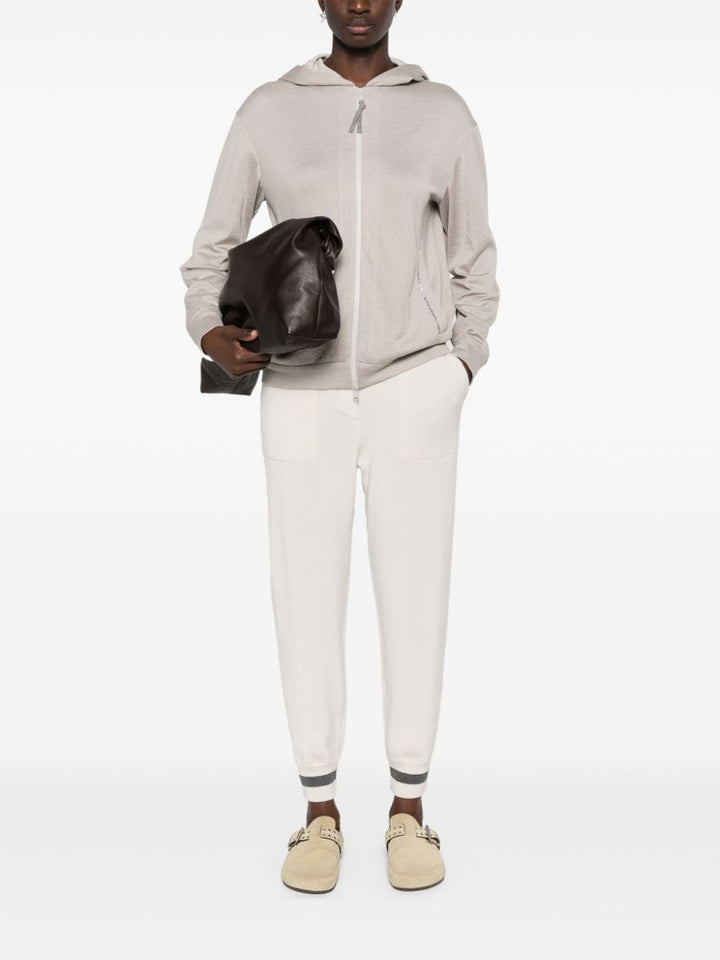 Brunello Cucinelli Trousers White