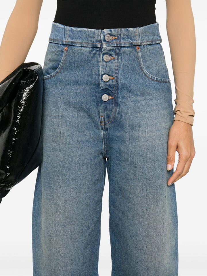 MM6 Maison Margiela Jeans Clear Blue