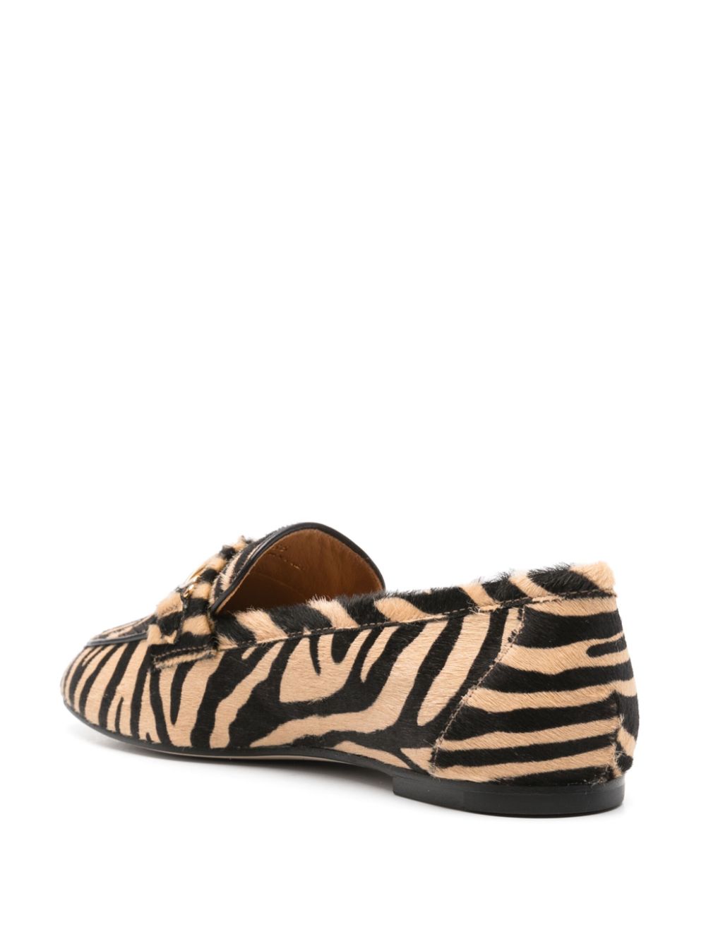 Tod's tiger print loafers