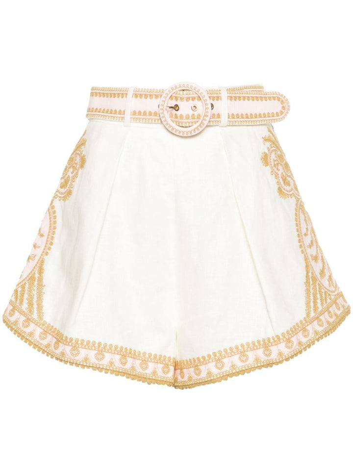 Zimmermann Shorts Beige