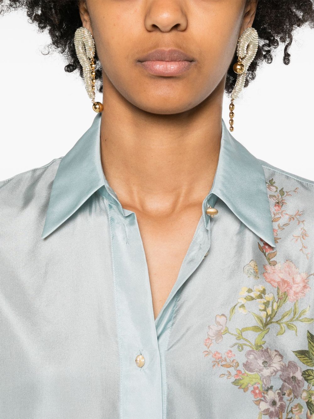 Zimmermann Shirt Clear Blue