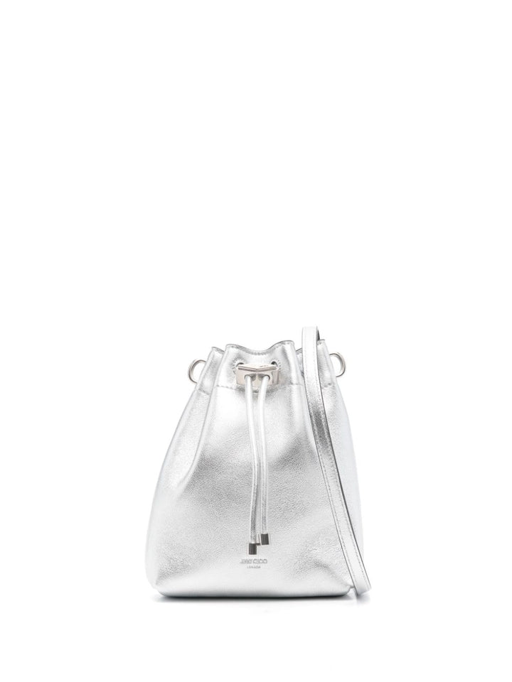 Jimmy Choo Silver Bon Bon Bag