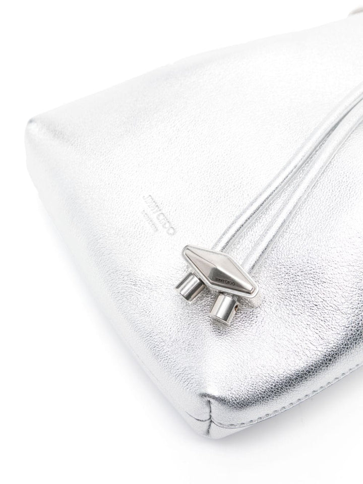 Jimmy Choo Silver Bon Bon Bag