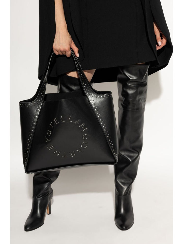 Stella McCartney Logo Top Handle Tote