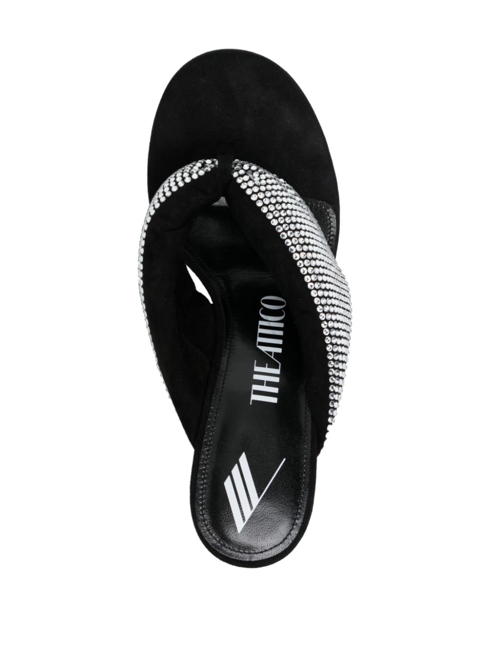 The Attico Sandals Silver