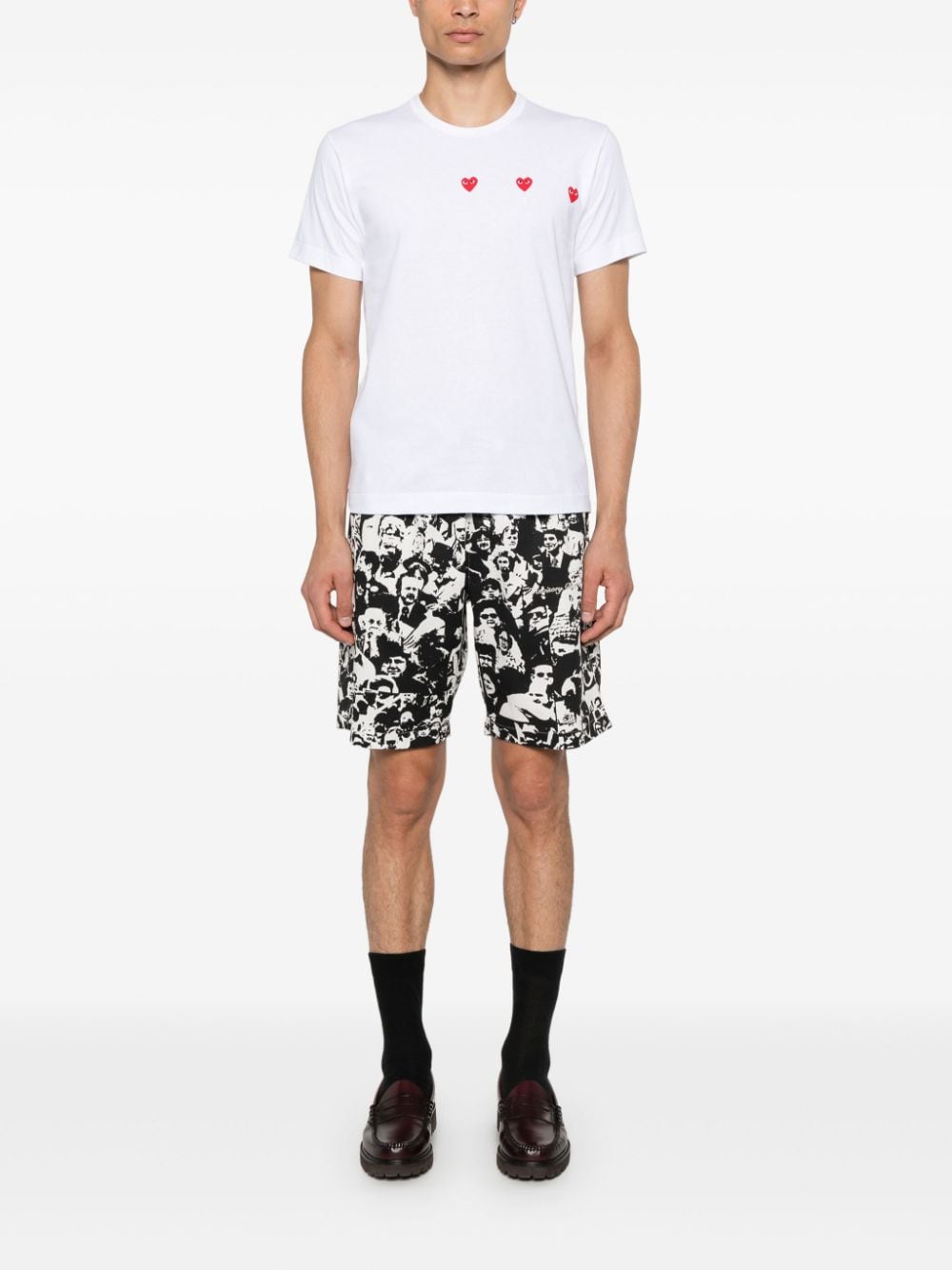 Comme des Garcons T-shirts and Polos White