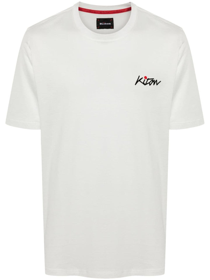 Kiton T-shirts and Polos White