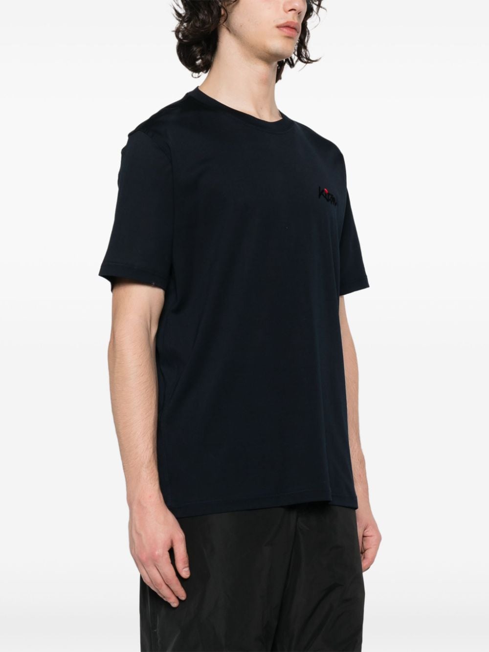 Kiton T-shirts and Polos Blue