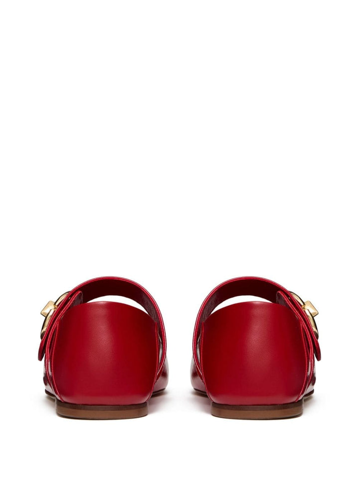 Valentino Garavani Flat shoes Red