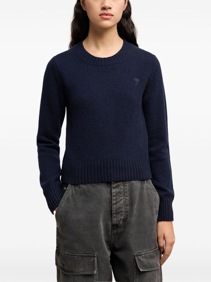 Ami Paris Sweaters Blue