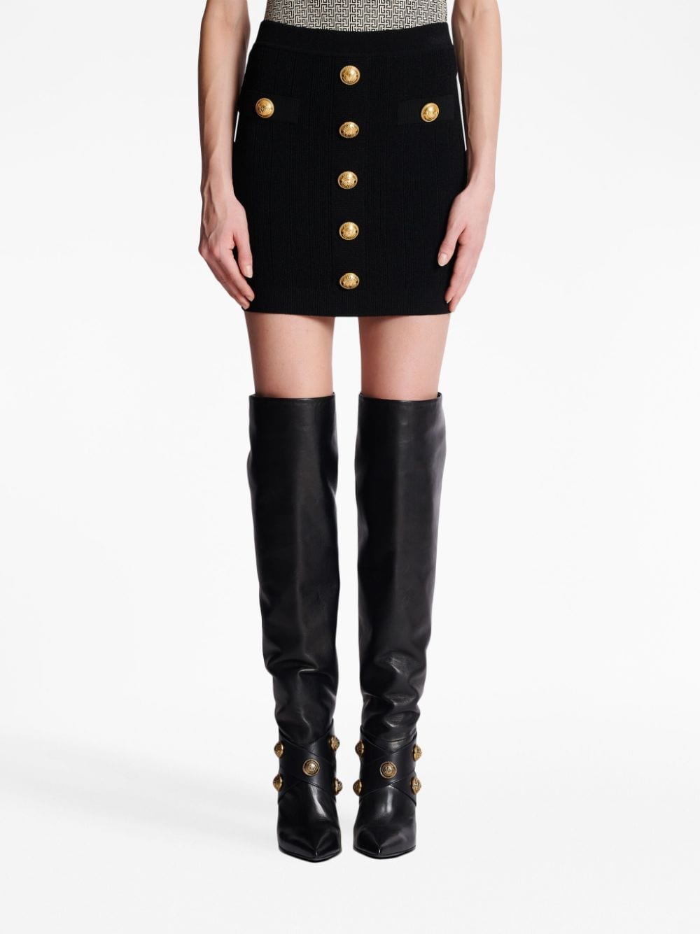 Balmain Skirt Black