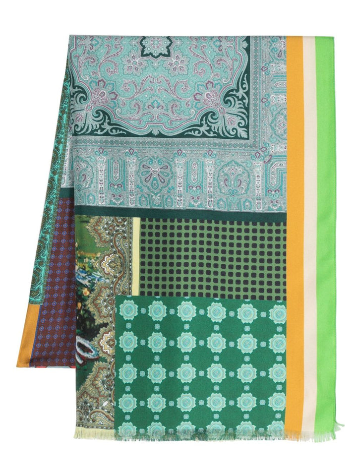 Pierre Louis Mascia Scarfs Green