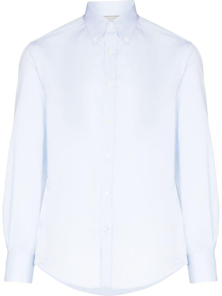 Brunello Cucinelli Shirts Clear Blue