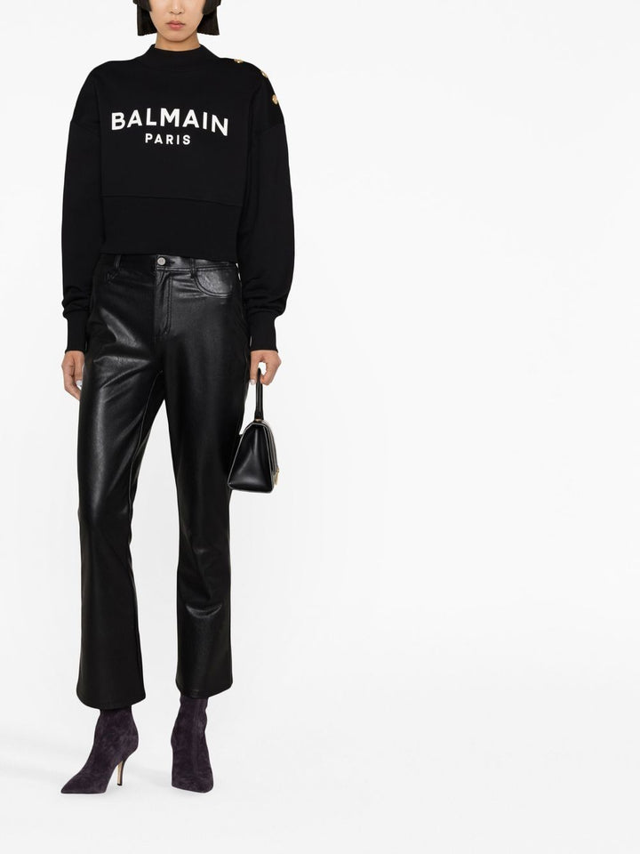 Balmain Sweaters Black