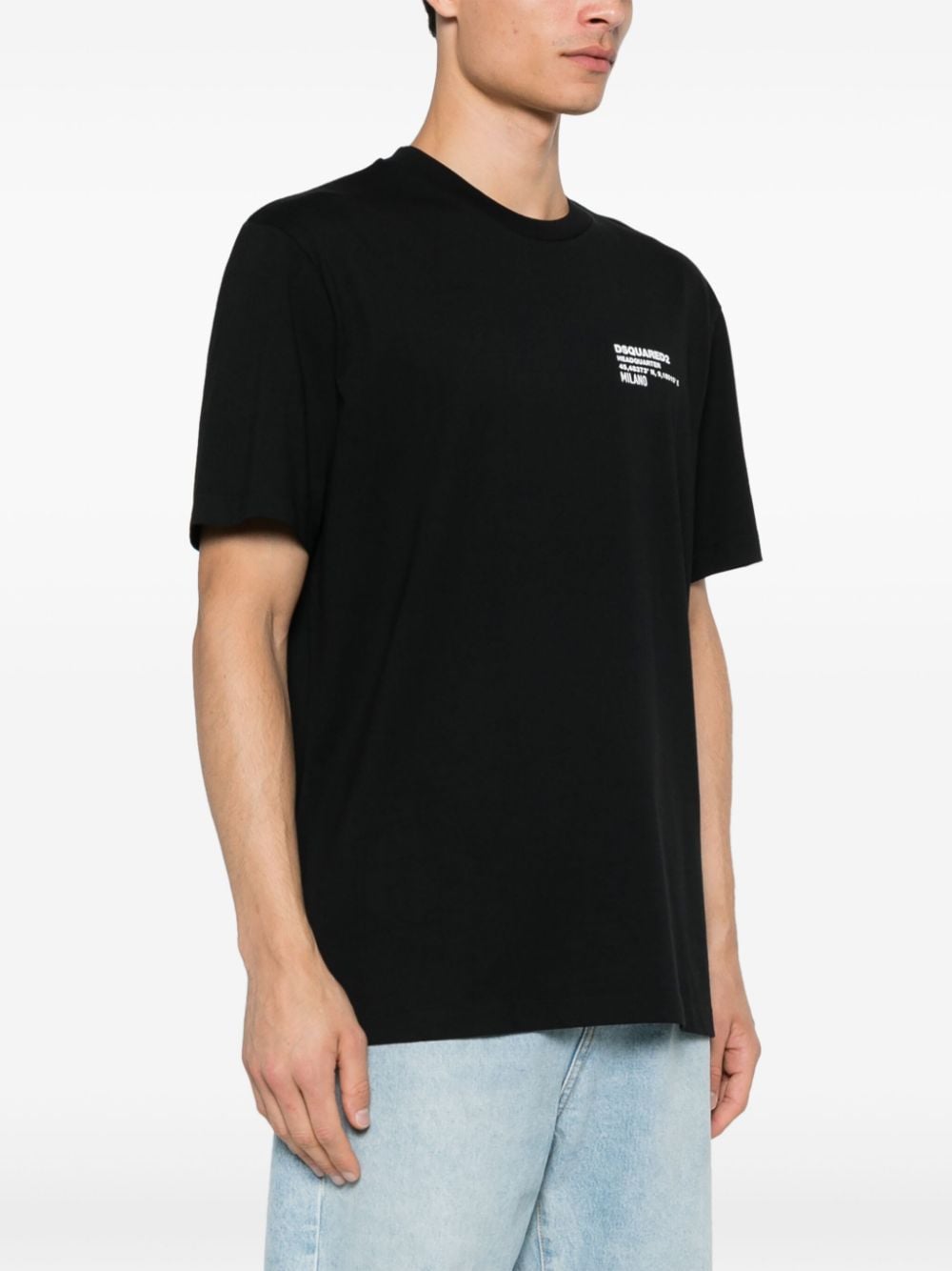 Dsquared2 T-shirts and Polos Black