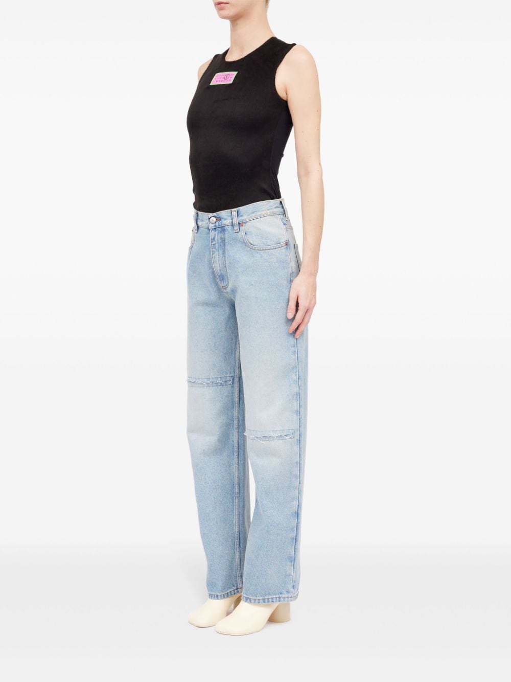 MM6 Maison Margiela Jeans Clear Blue