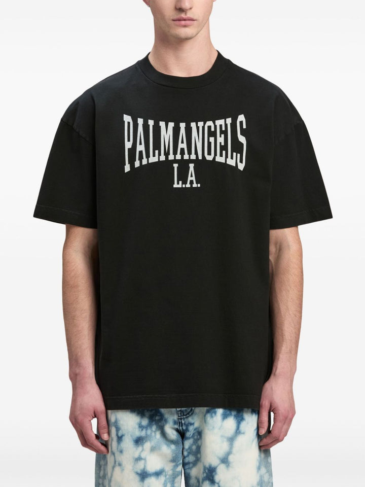 Palm Angels T-shirts and Polos Black