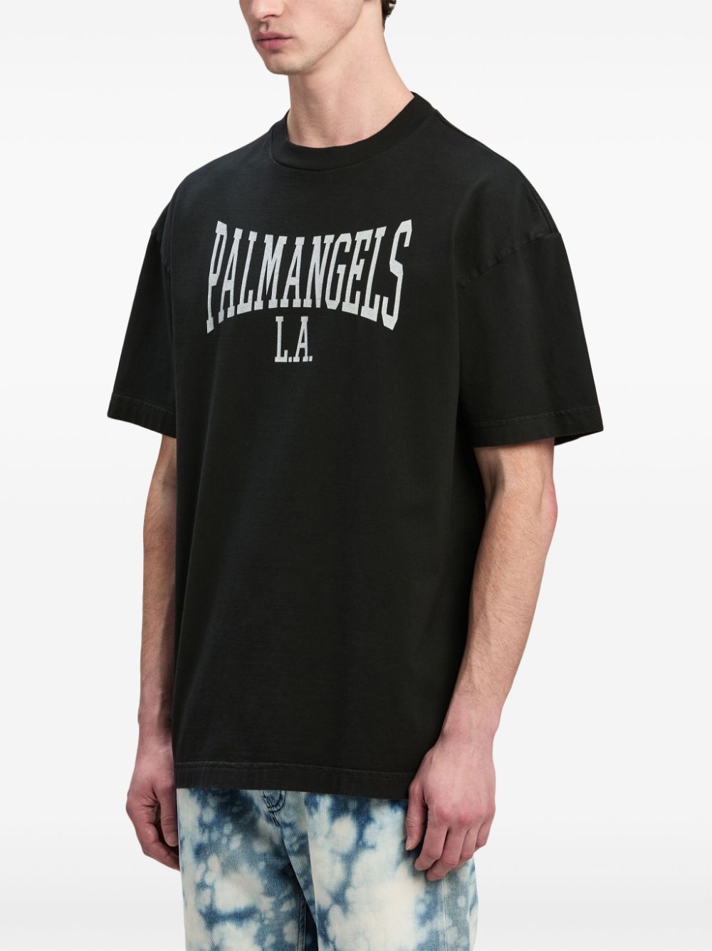 Palm Angels T-shirts and Polos Black