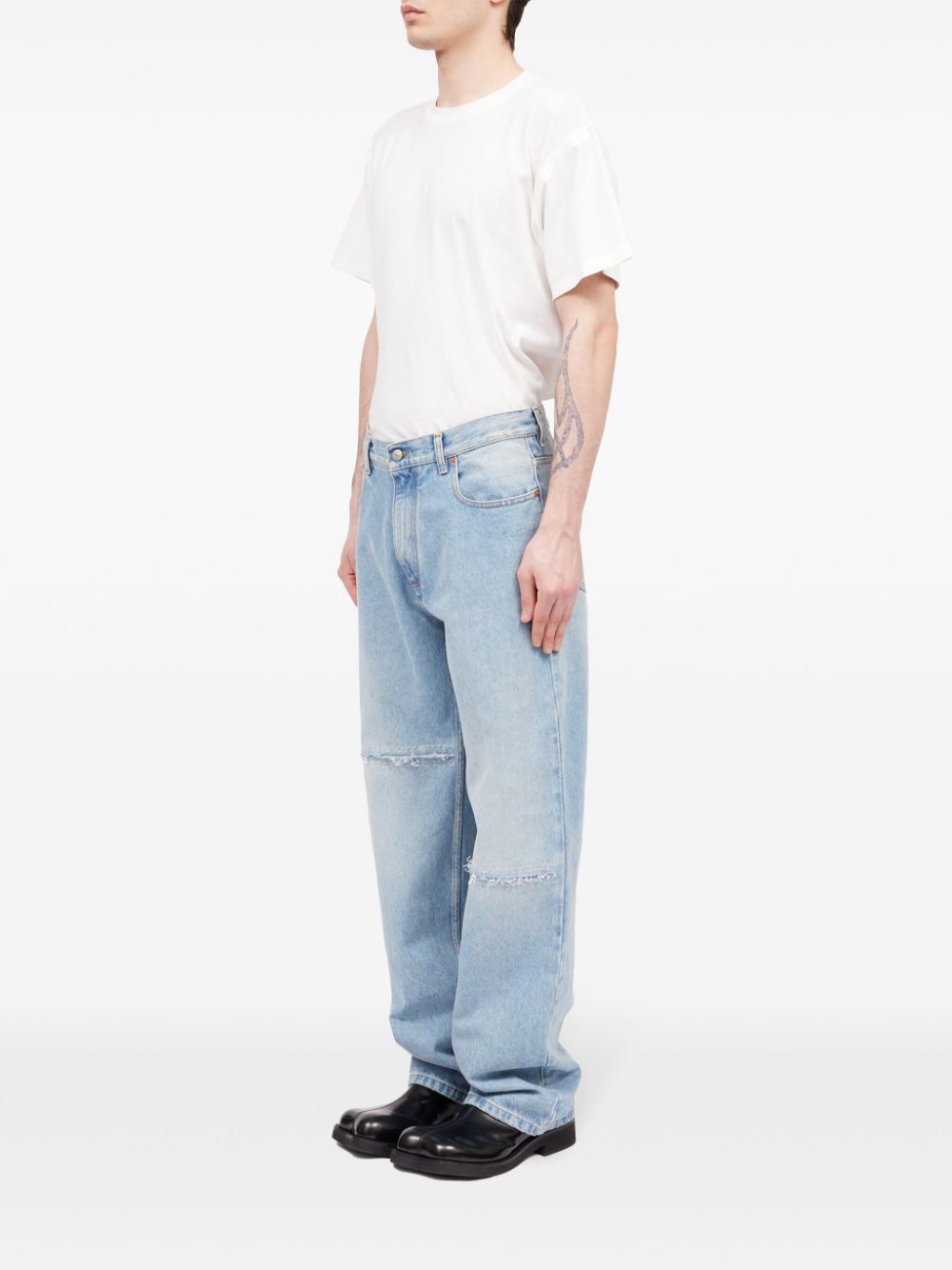 MM6 Maison Margiela Jeans Clear Blue