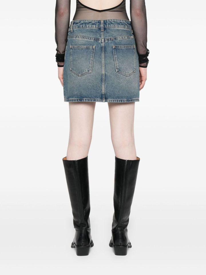 Givenchy Mini Denim Skirt