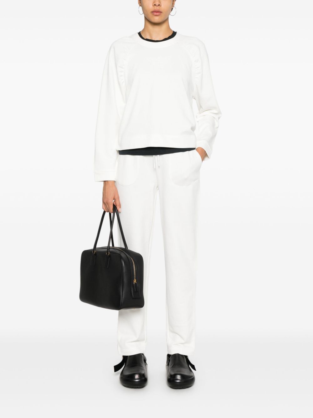 Emporio Armani Sweaters White