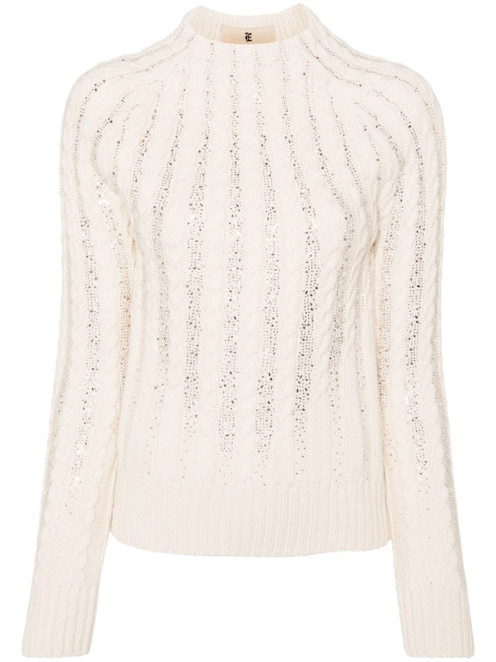 Ermanno Scervino Sweaters Beige