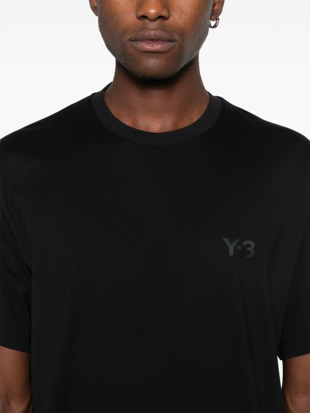 Y-3 T-shirts and Polos Black