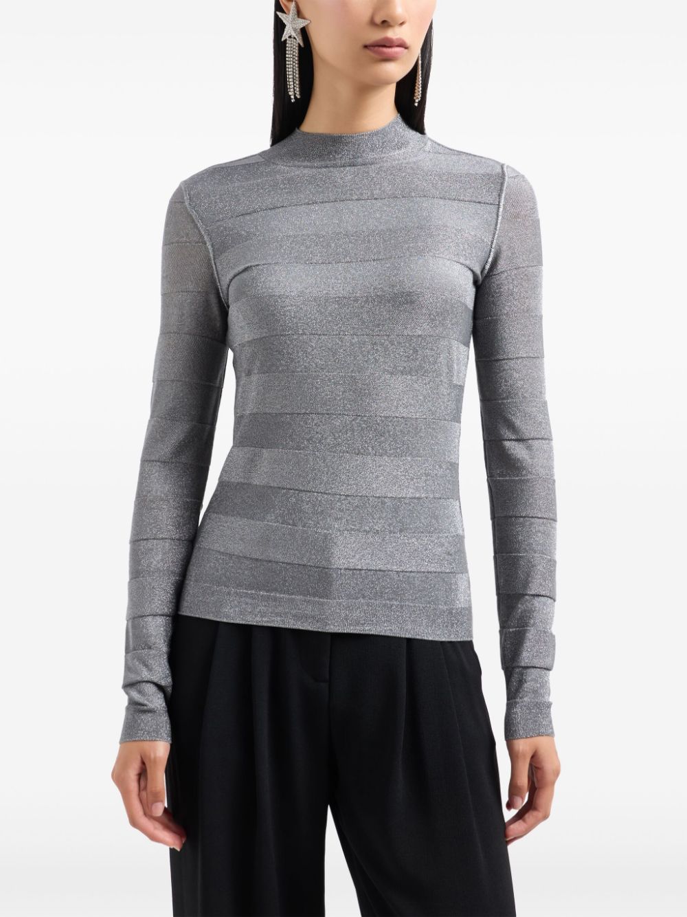 Emporio Armani Sweaters Grey