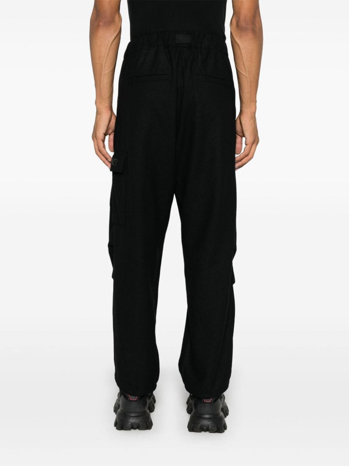 Y-3 Trousers Black