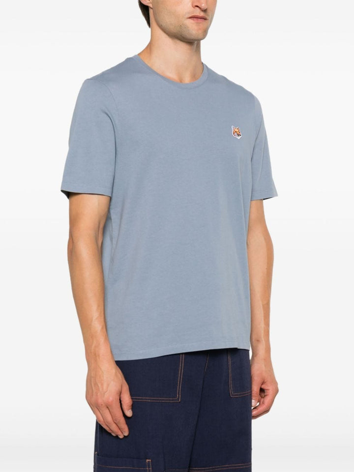 MAISON KITSUNE' T-shirts and Polos Clear Blue