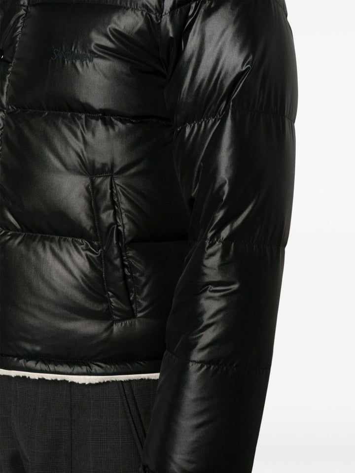 Saint Laurent  Coats Black