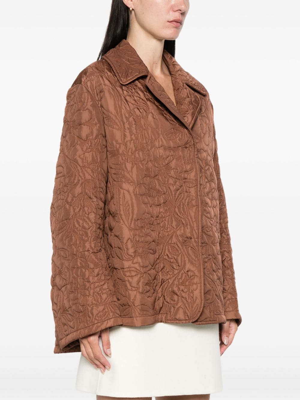 Ermanno Scervino Jacket Leather Brown