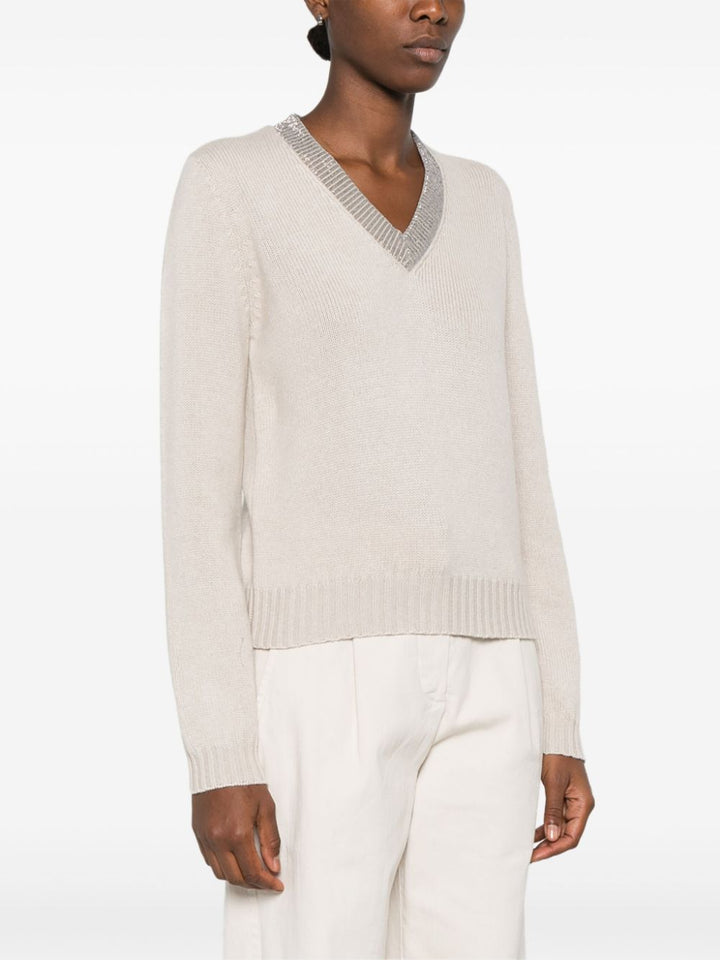 Brunello Cucinelli Sweaters Beige