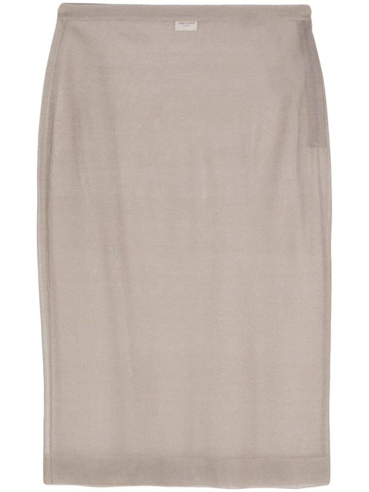 Saint Laurent  Skirt Grey