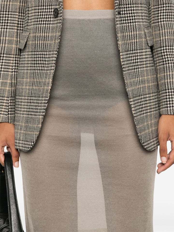 Saint Laurent  Skirt Grey