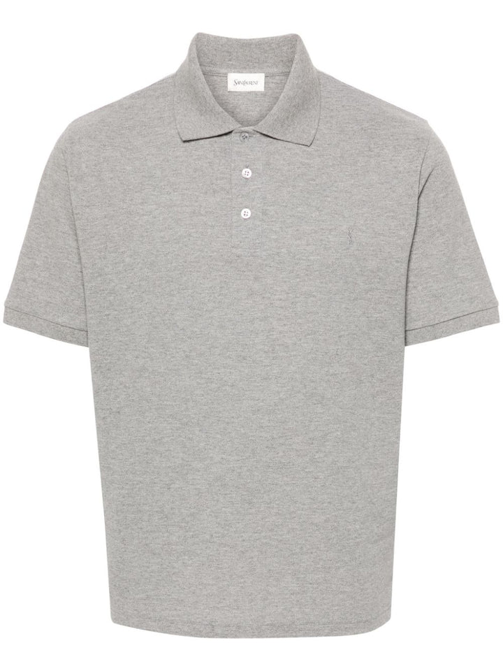 Saint Laurent  T-shirts and Polos Grey